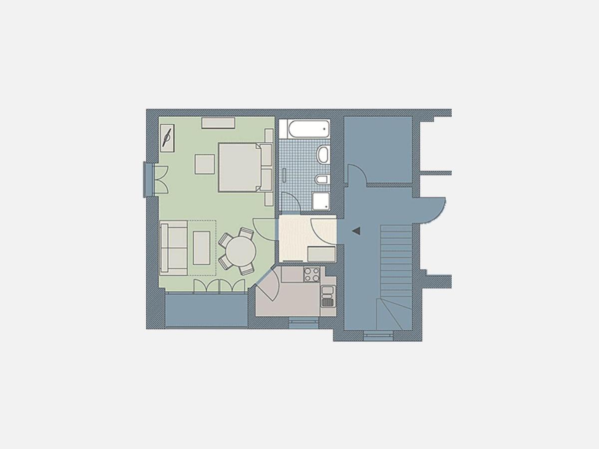 Kaiservillen Heringsdorf - 1-Raum-Ferienwohnung Mit Balkon Dr3 מראה חיצוני תמונה